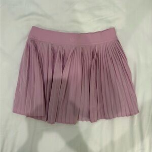 Lululemon Athletica Lavender Pleated Mini Skirt